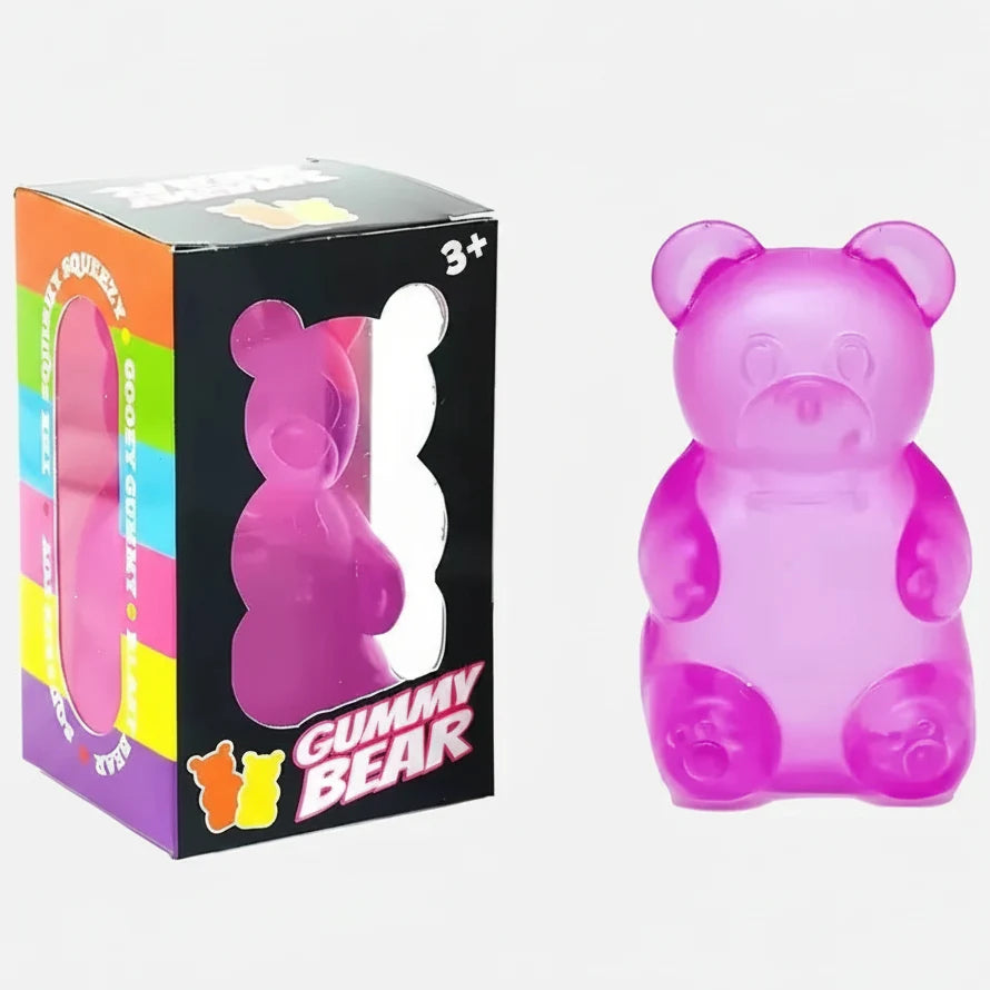 Schylling Nee-Doh Gummy Bear: Purple Gummy Bear