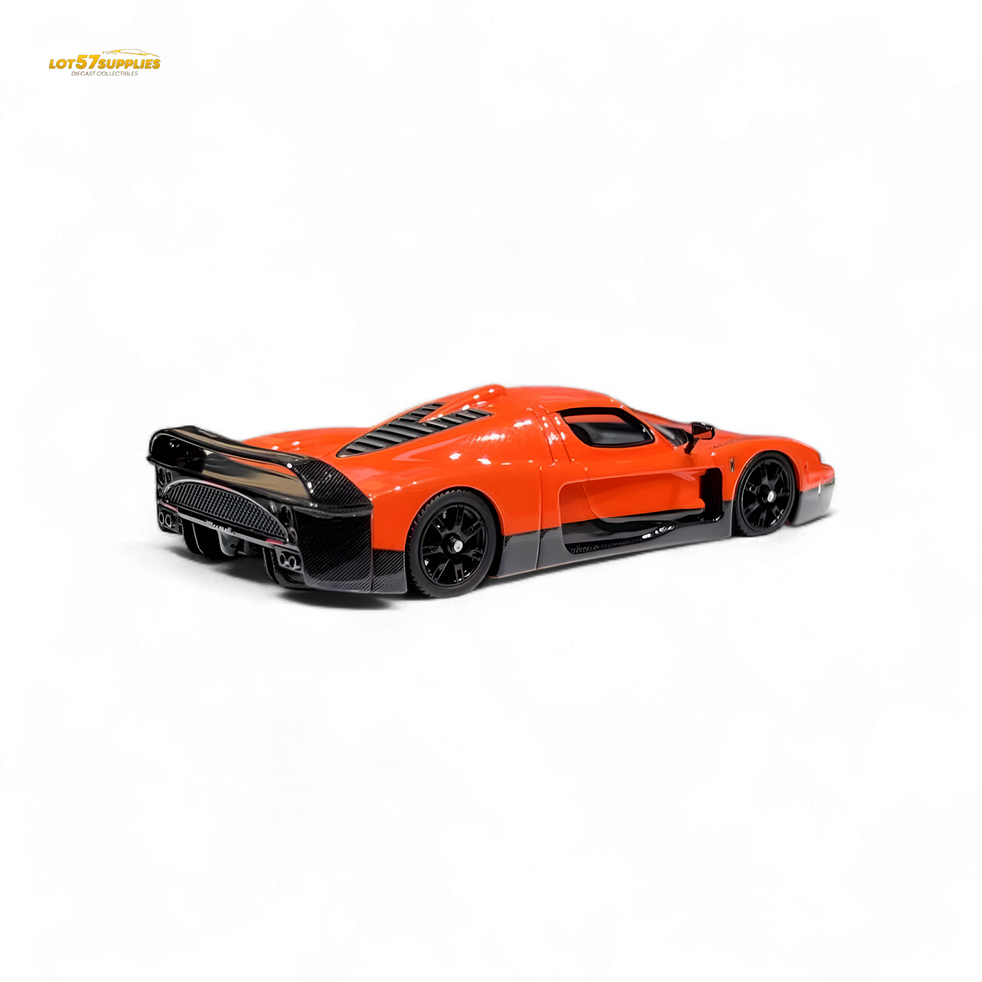 YM Model Maseti MC12 Stradale Corsa 2-Tone Orange - Carbon FIber - Resin 1:64