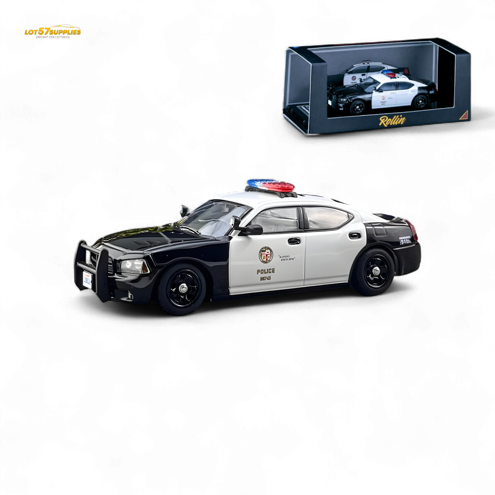 Rollin 1:64 LAPD Charger 06 Los Angeles Police Main image