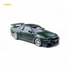 PGM Nissan GTR R34 Z-TUNE - British Green 1:64 Ordinary