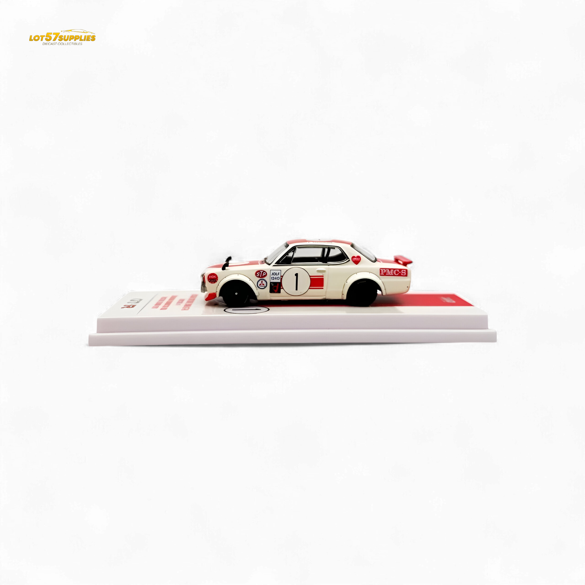 Inno64 NISSAN SKYLINE 2000 GT-R KPGC10 #1 Takahashi Kunimitsu Fuji Masters 250Km 1971 1:64