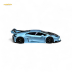 Flame Huracan LP610-4 LWBK WideBody Resin - ICE BLUE LBWK 1:64