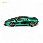 Fuelme Model NEO COUNTACH LPI 800-4 VERDE ARBETE 1:64 Resin