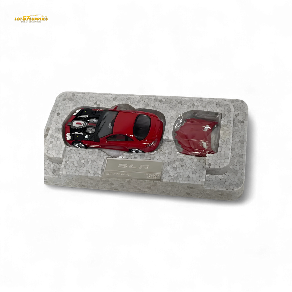 Street Weapon Mercedes Benz McLaren SLR in Red With Detachable Hood 1:64