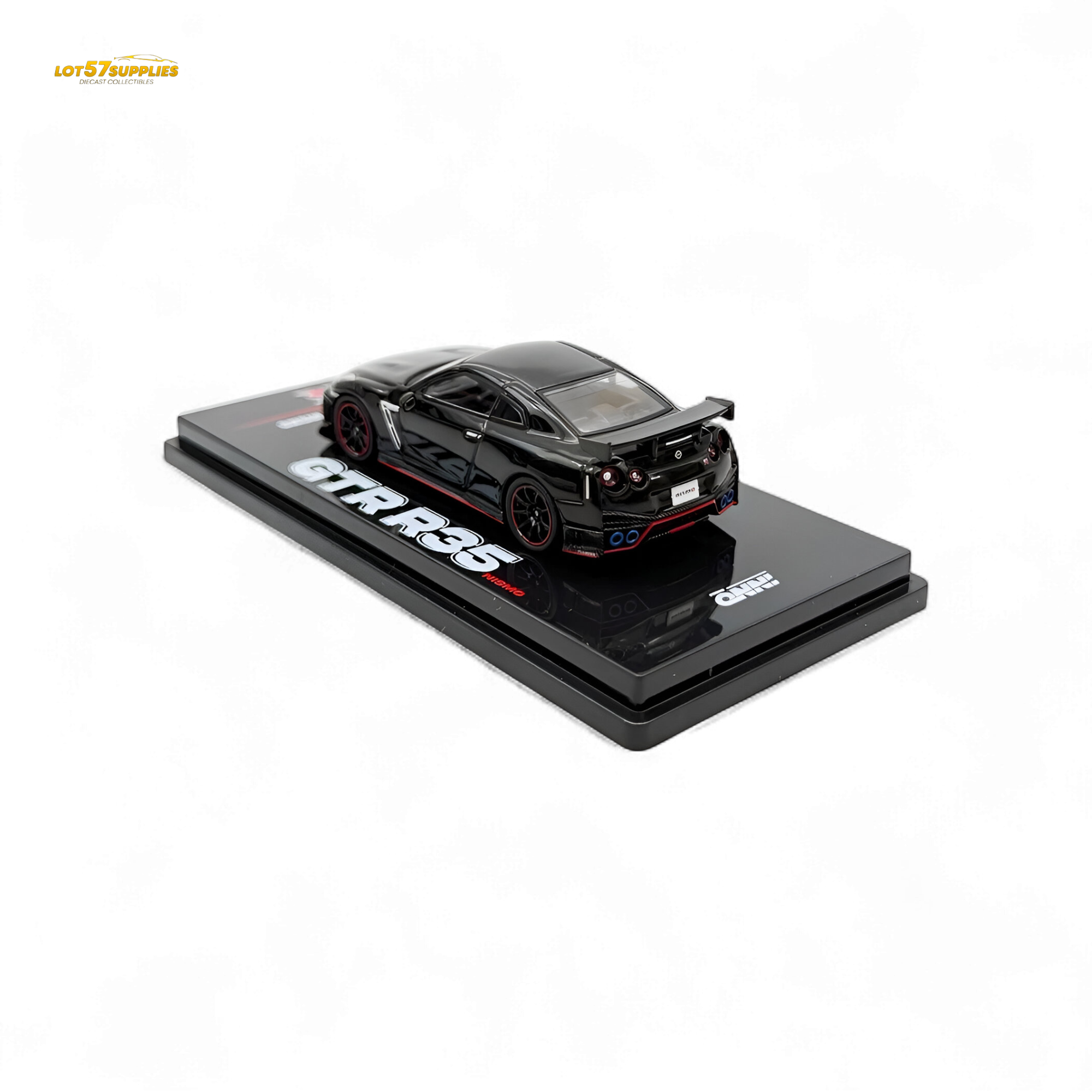 Inno64 NISSAN GT-R (R35) NISMO Black 1:64