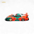 Inno64 CHASE Mazda RX-7 LBWK FD3S Orange/Green MDX 24' 1:64