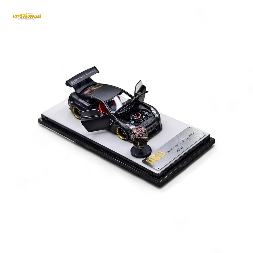 PGM Rocket Bunny R35 - Matte Black Ordinary version 1:64