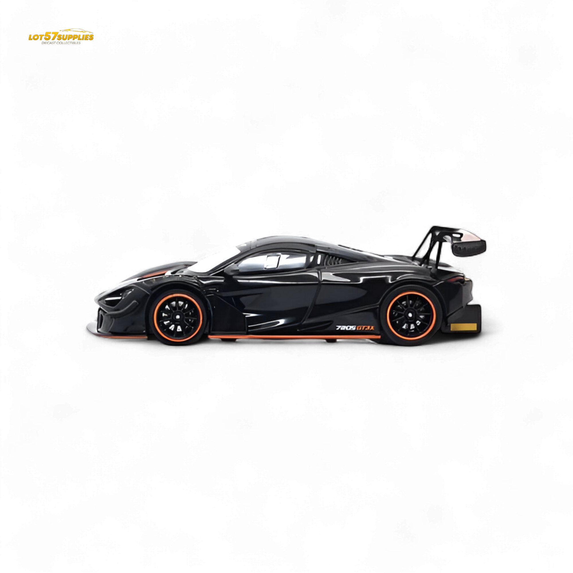 CM MODEL McLaren 720SGT3X - Black 1:64