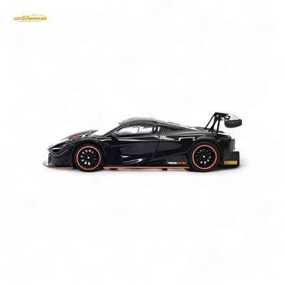 CM MODEL McLaren 720SGT3X - Black 1:64