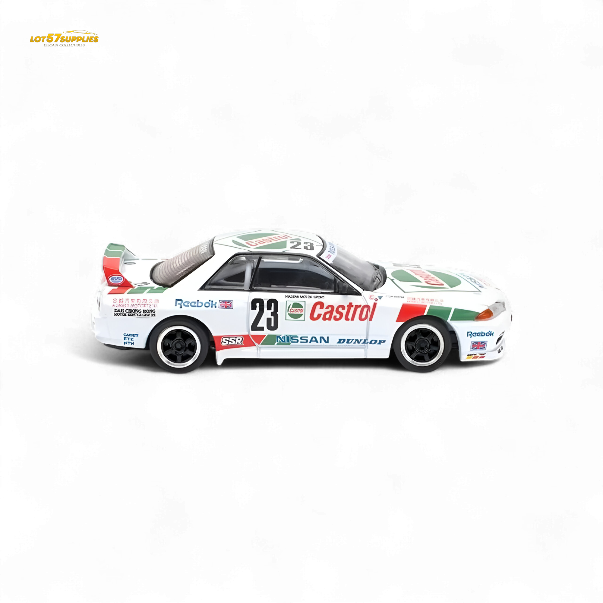 Poprace GT-R R32 MACAU GUIA RACE 1990 WINNER - White 1:64