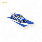 TimeMicro SKYLINE GT-R R34 - Blue Silver Ordinary 1:64