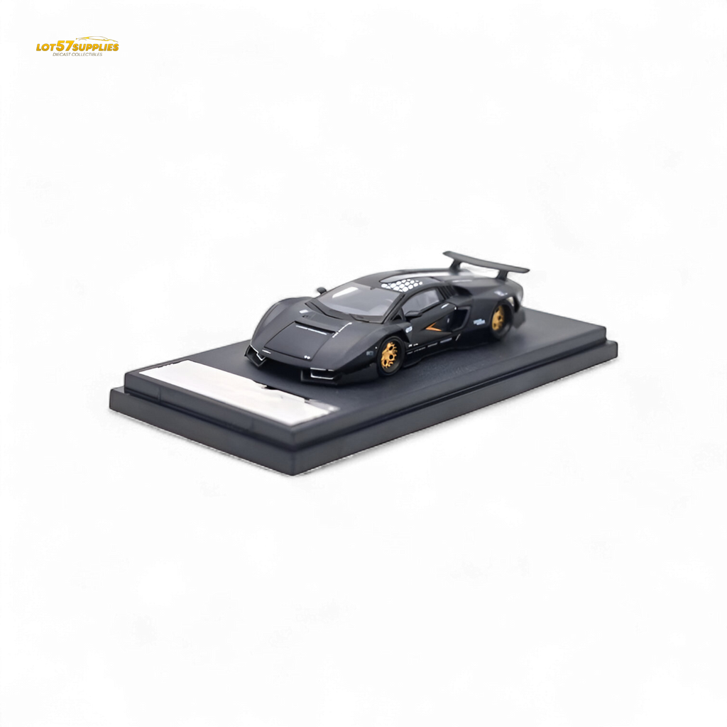 TimeMicro × PSC DESIGN Countach - Black 1:64 TM647701