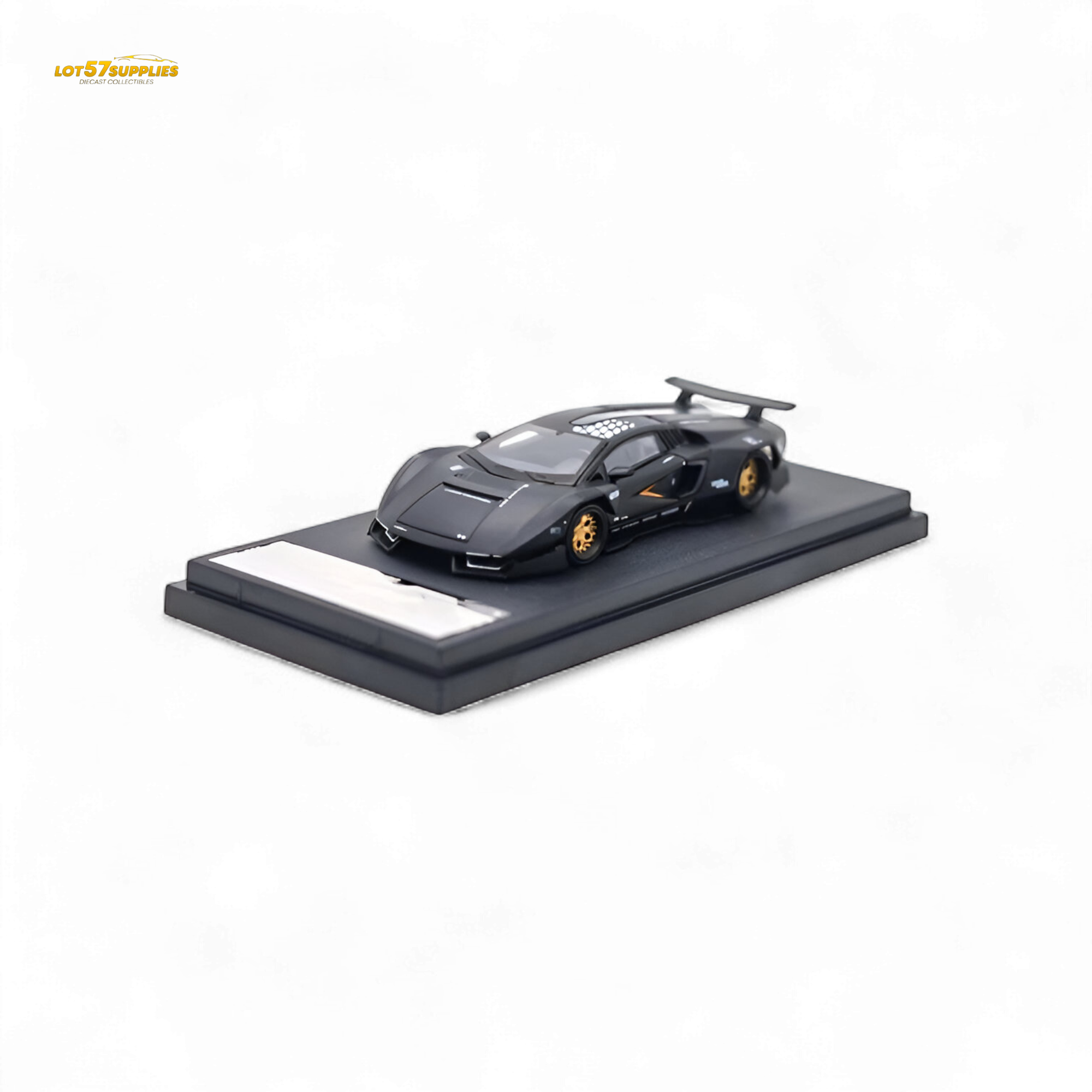 TimeMicro × PSC DESIGN Countach - Black 1:64 TM647701