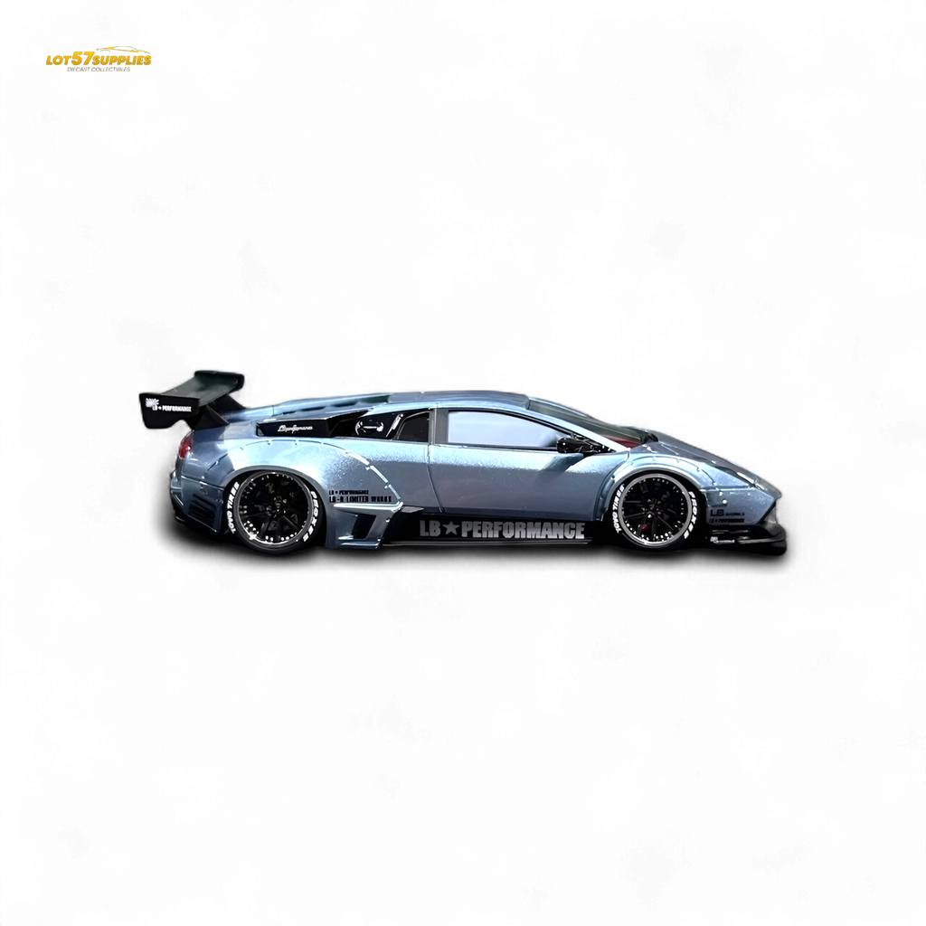 Error404 Lamborghini Murcielago LBWK - Ice Blue High Tail 1:64
