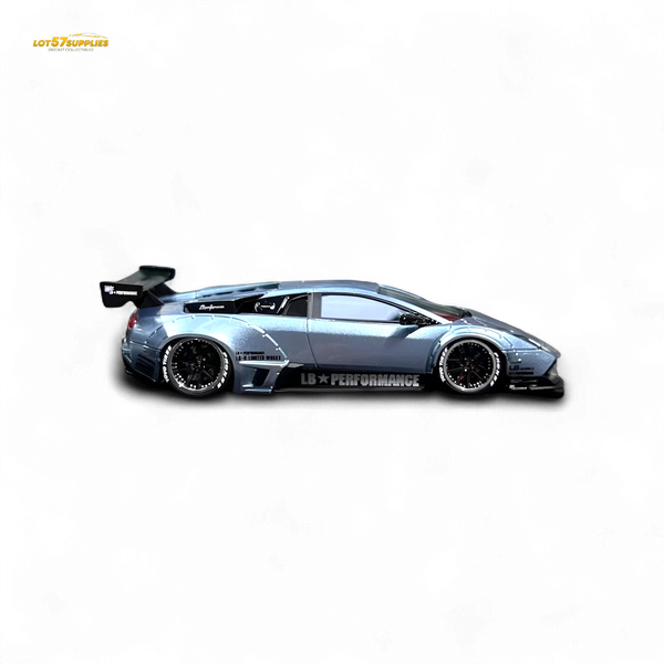Error404 Lamborghini Murcielago LBWK - Ice Blue High Tail 1:64