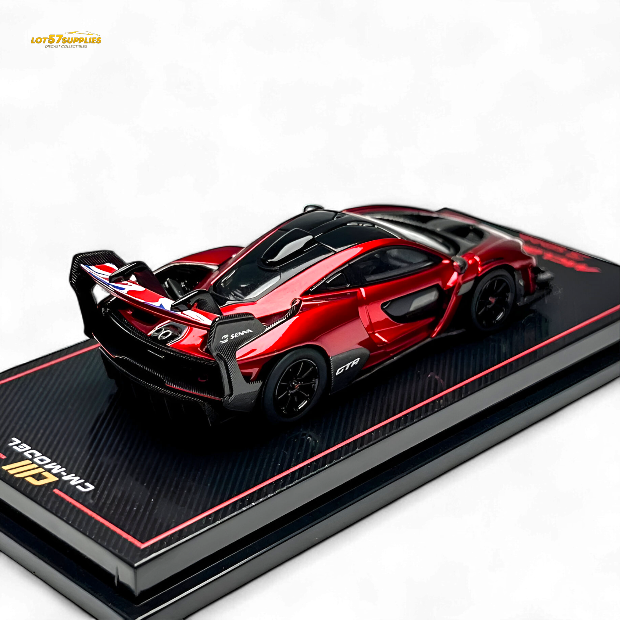 CM Model SennaGTR - Metallic red 1:64