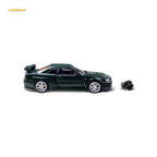 PGM Nissan GTR R34 Z-TUNE - British Green 1:64 Ordinary