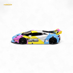 Flame Huracan LP610-4 LWBK WideBody Resin - HELLO K I T T Y LBWK 1:64