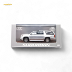 GOC Chevrolet Suburban 2015 - Silver 1:64 - Collectors World Toys