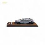 Qidian Model Audi RS6 Avant (C7) Crock Station wagon DTM Wide-Body Modified - Cement Grey 1/64 - Collectors World Toys