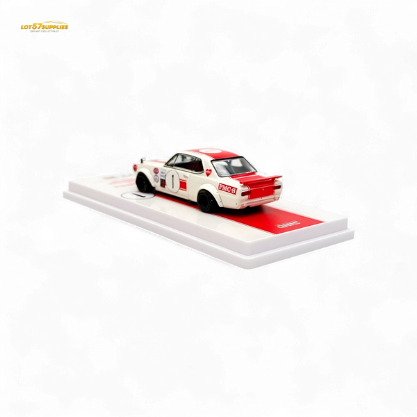 Inno64 NISSAN SKYLINE 2000 GT-R KPGC10 #1 Takahashi Kunimitsu Fuji Masters 250Km 1971 1:64