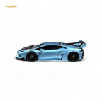Flame Huracan LP610-4 LWBK WideBody Resin - ICE BLUE LBWK 1:64