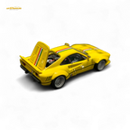 Hone Model 64 288GTO Wide-Body - Latte Art Yellow 1/64