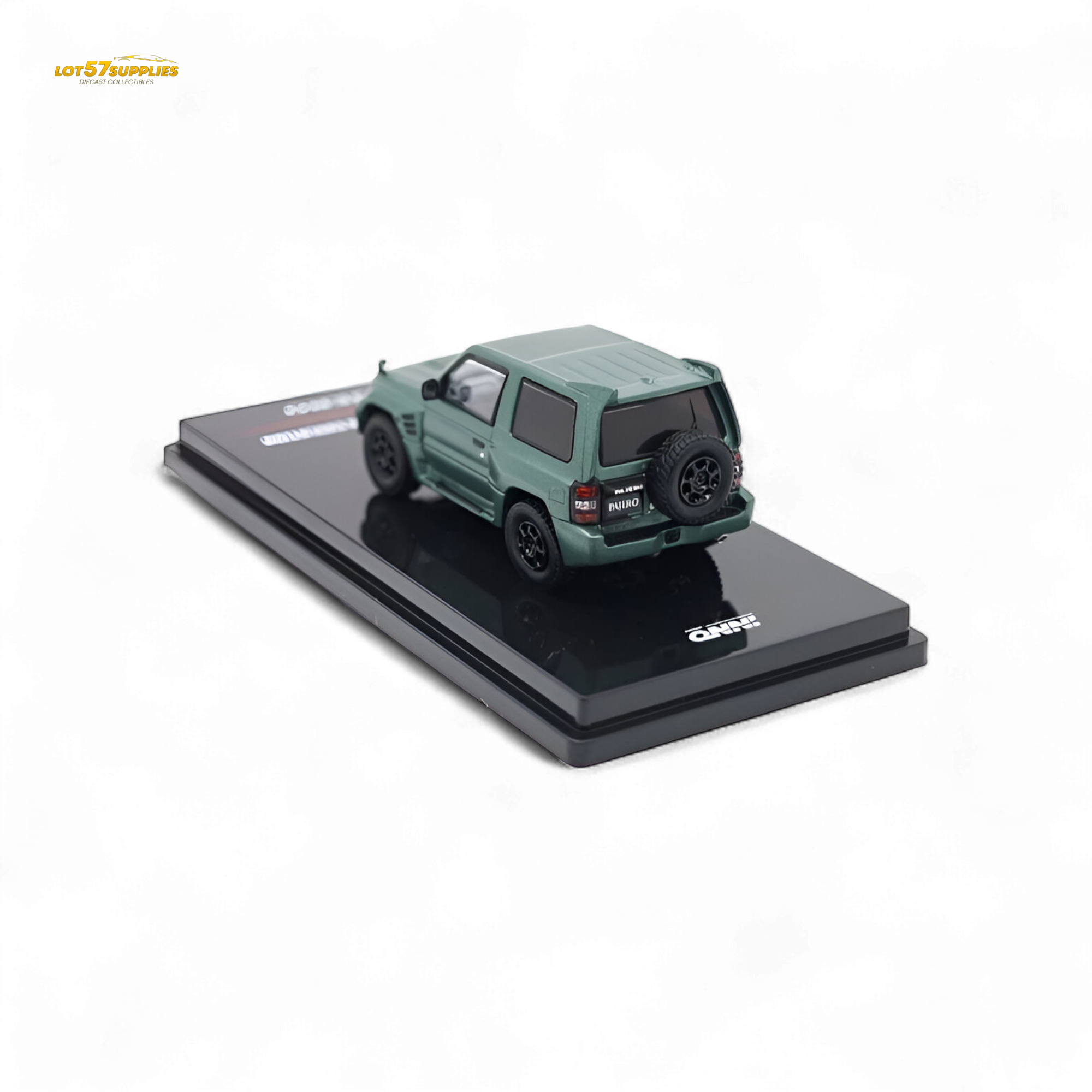 Inno64 MITSUBISHI PAJERO EVOLUTION Satin Green 1:64