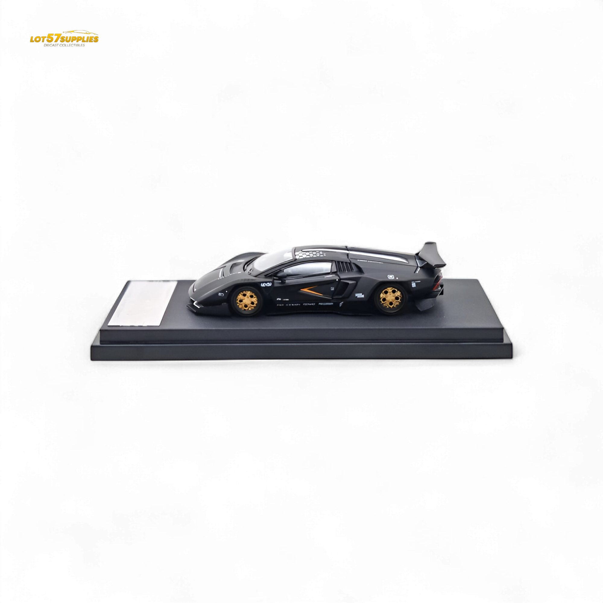 TimeMicro × PSC DESIGN Countach - Black 1:64 TM647701