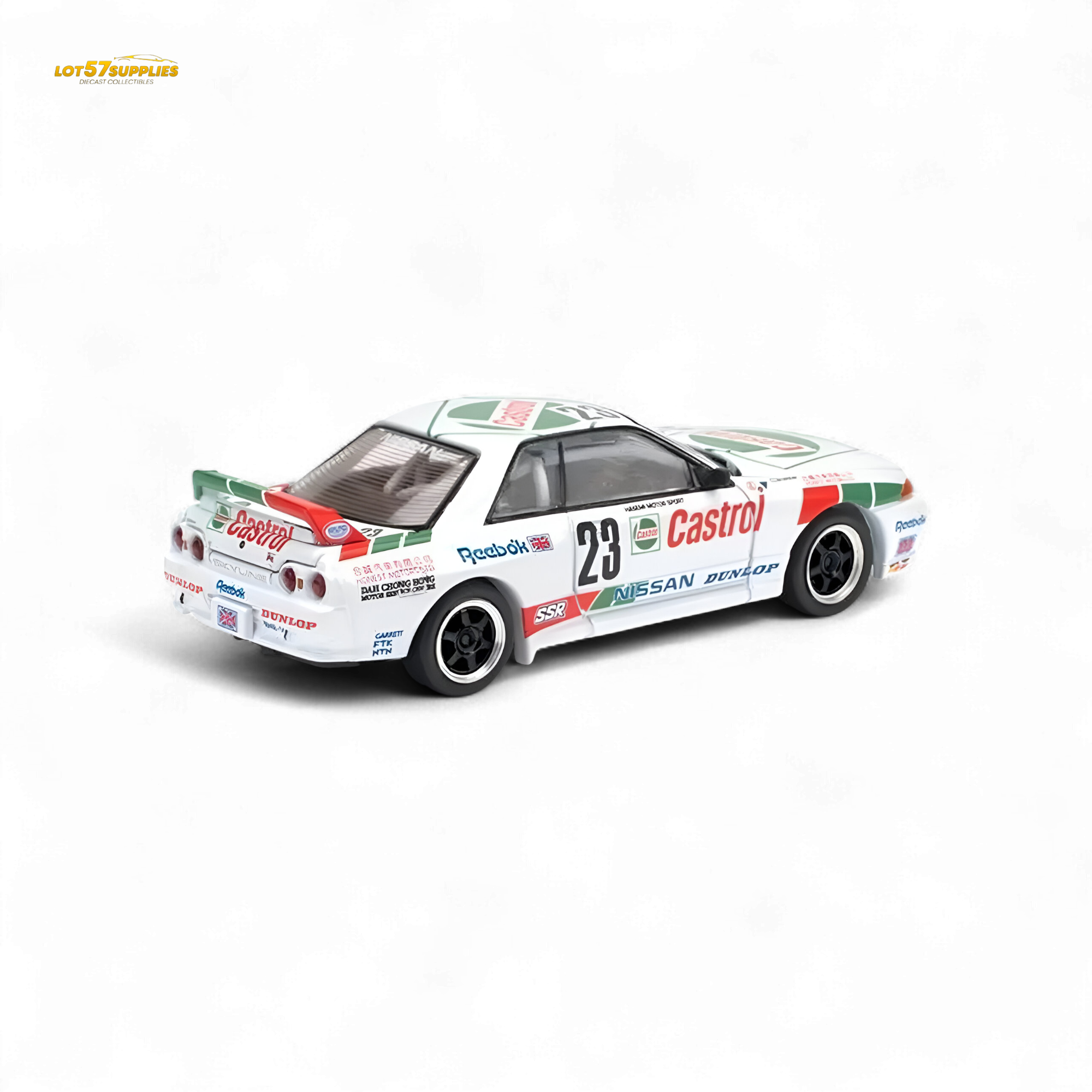 Poprace GT-R R32 MACAU GUIA RACE 1990 WINNER - White 1:64