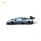 Error404 Lamborghini Murcielago LBWK - Ice Blue High Tail 1:64