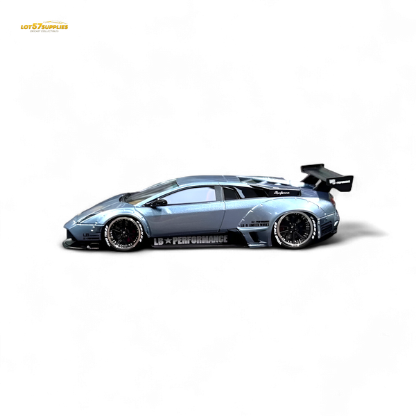 Error404 Lamborghini Murcielago LBWK - Ice Blue High Tail 1:64