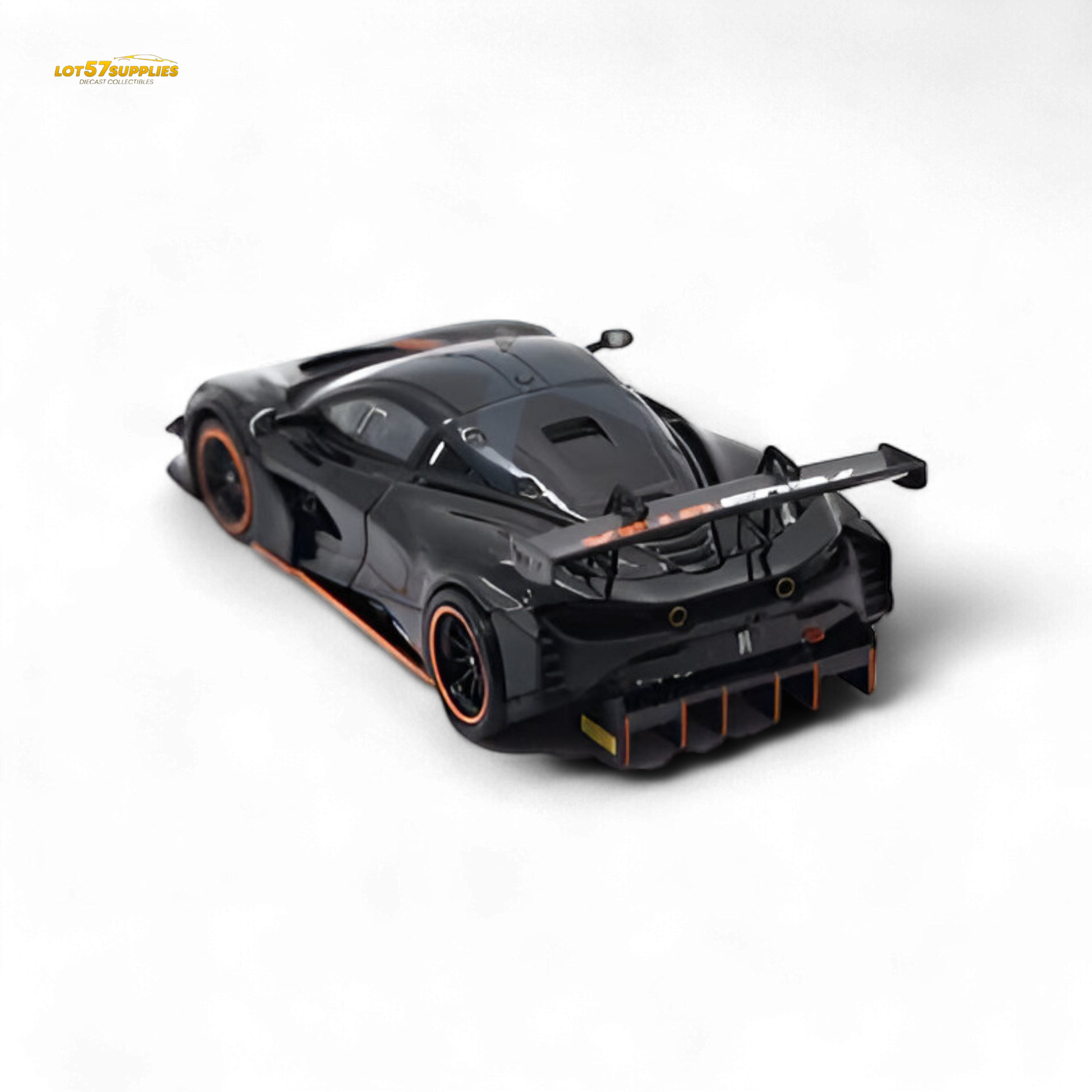 CM MODEL McLaren 720SGT3X - Black 1:64