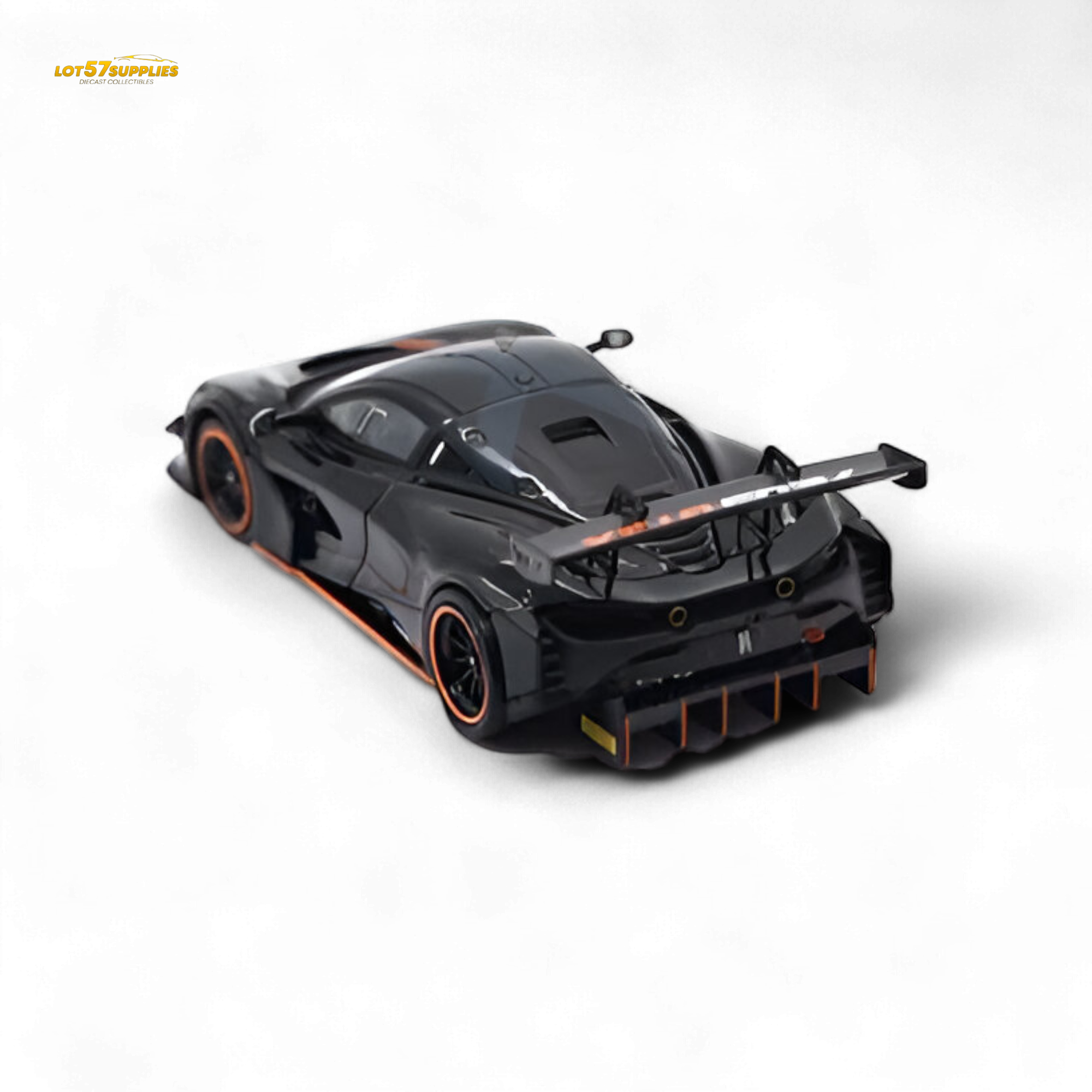 CM MODEL McLaren 720SGT3X - Black 1:64