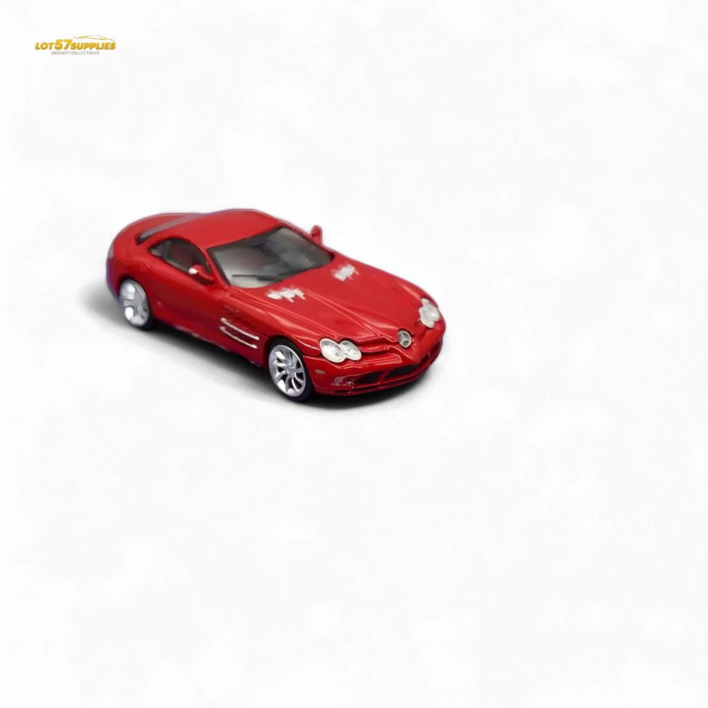 Street Weapon Mercedes Benz McLaren SLR in Red With Detachable Hood 1:64