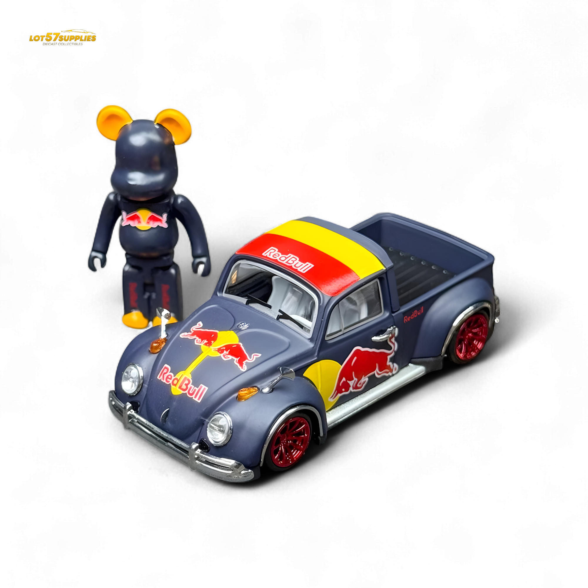 Liberty 64 Beetle Pickup - R e d B u l l 1:64 - Collectors World Toys