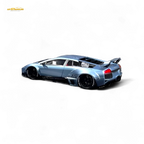 Error404 Lamborghini Murcielago LBWK - Ice Blue Low Tail 1:64