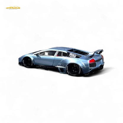 Error404 Lamborghini Murcielago LBWK - Ice Blue Low Tail 1:64
