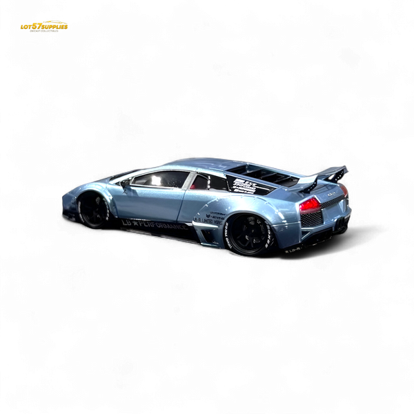Error404 Lamborghini Murcielago LBWK - Ice Blue Low Tail 1:64