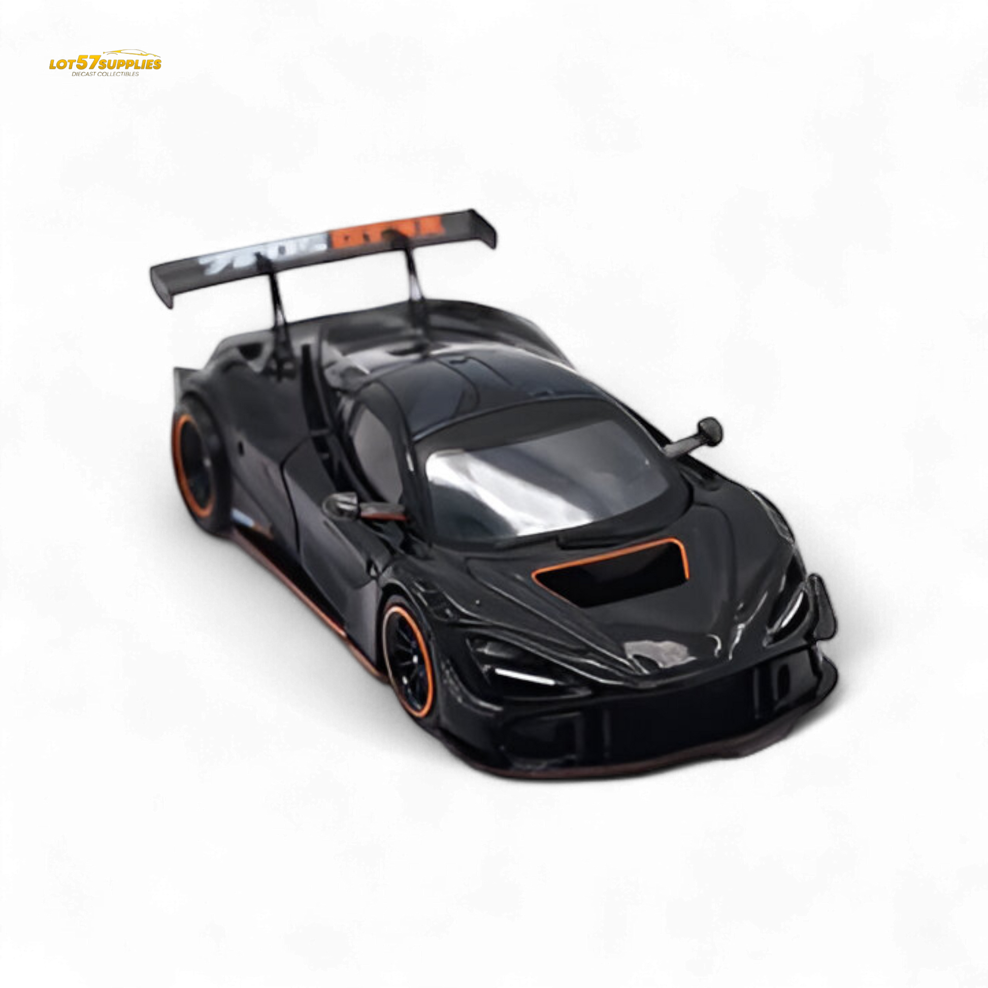 CM MODEL McLaren 720SGT3X - Black 1:64