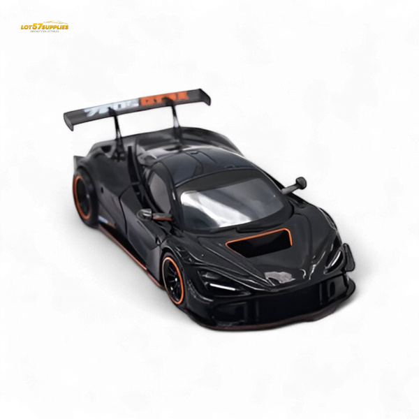 CM MODEL McLaren 720SGT3X - Black 1:64