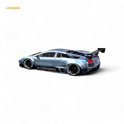 Error404 Lamborghini Murcielago LBWK - Ice Blue High Tail 1:64