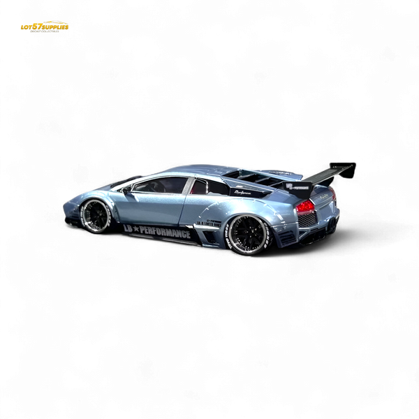 Error404 Lamborghini Murcielago LBWK - Ice Blue High Tail 1:64