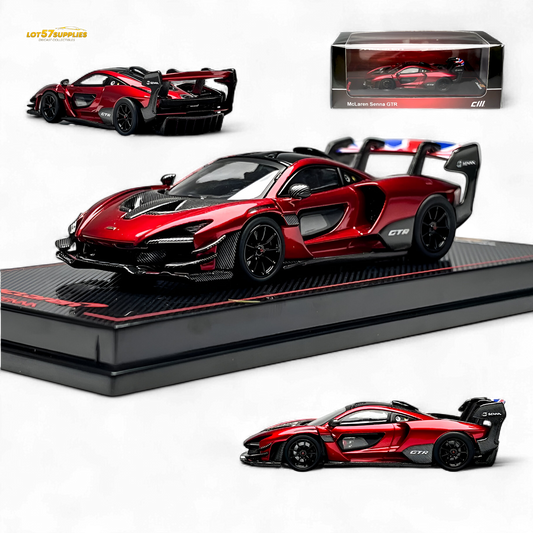 CM Model SennaGTR - Metallic red 1:64