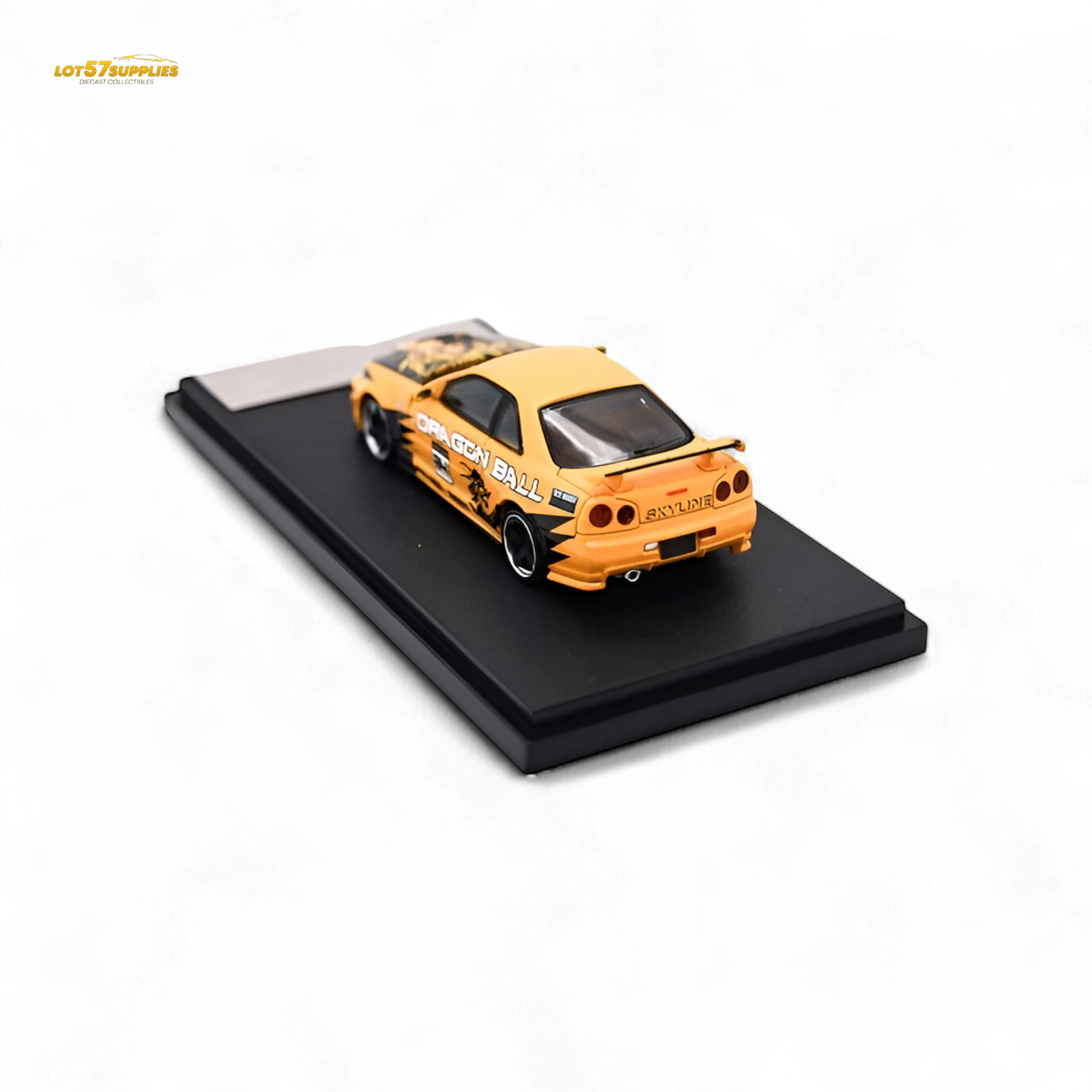 Fast Speed Skyline R34 GT-R - Orange DRAGON Z 1:64
