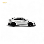 Flame Lamborghini Urus LBWK Bianco Icarus White Resin 1:64 - Collectors World Toys