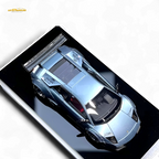 Error404 Lamborghini Murcielago LBWK - Ice Blue High Tail 1:64