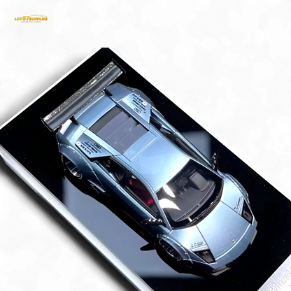 Error404 Lamborghini Murcielago LBWK - Ice Blue High Tail 1:64