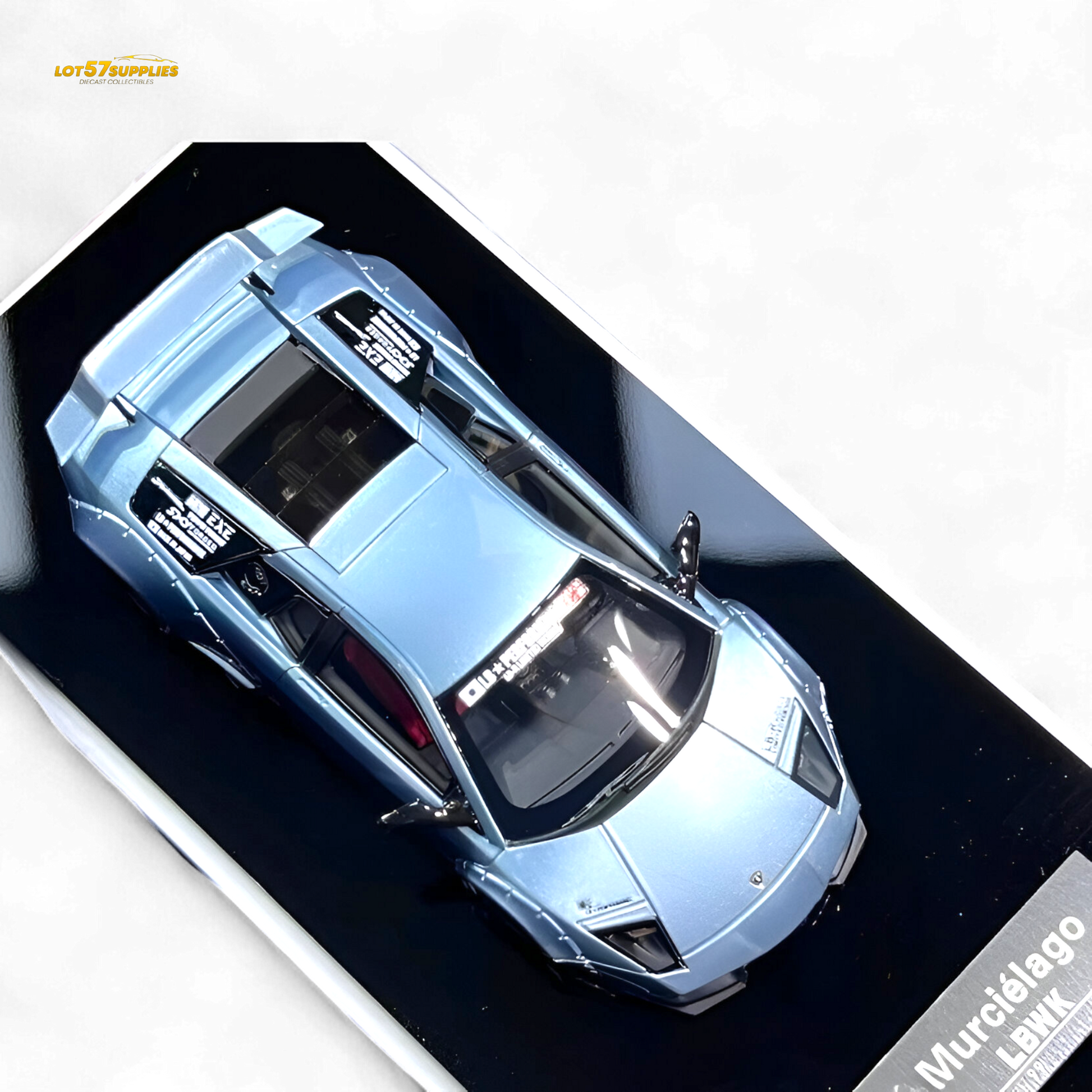 Error404 Lamborghini Murcielago LBWK - Ice Blue Low Tail 1:64