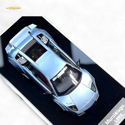 Error404 Lamborghini Murcielago LBWK - Ice Blue Low Tail 1:64